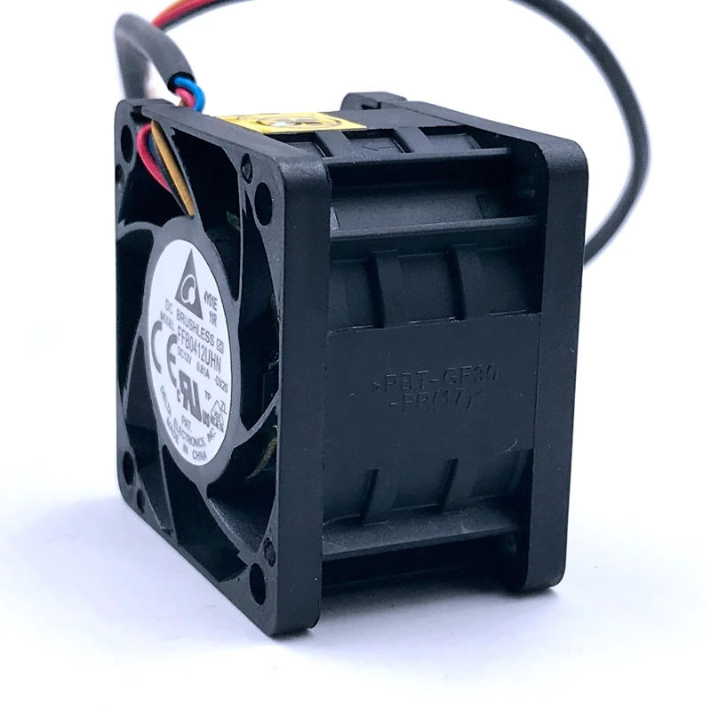 Ventilador de Refrigeração 40x40x28 mm 4028 40 mm 1u 2u Ventilador do Servidor 12v 0.81a Pinos Delta-ffb0412uhn - Imagem 3