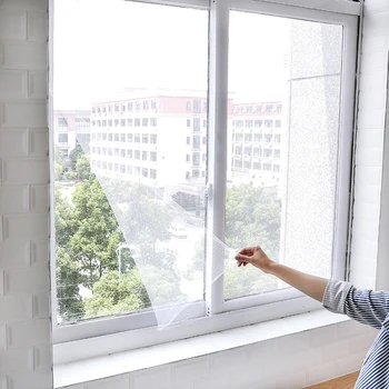 

130x150cm Mosquito Net Kitchen Window Net Mesh Screen Mosquito Mesh Curtain Protector Insect Bug Fly Mosquito Window Screen