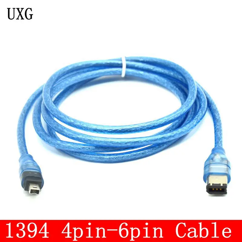 Кабель адаптер FireWire 1 5 м 4P/6P 6 4pin IEEE 1394 iLink высокоскоростной провод 150 см