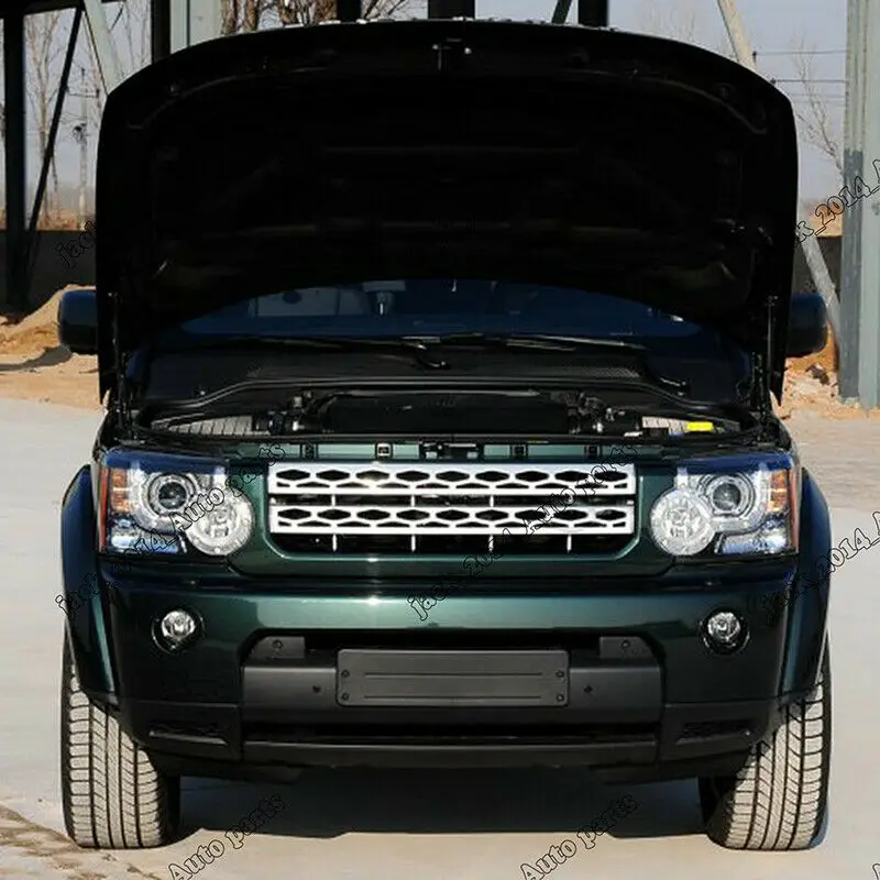 Черный авто капот теплоизоляционные пены коврики для Land Rover LR4/Дискавери 4 2010
