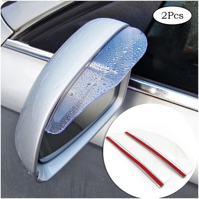2 шт. Автомобильное зеркало заднего вида дождевик для бровей бритья