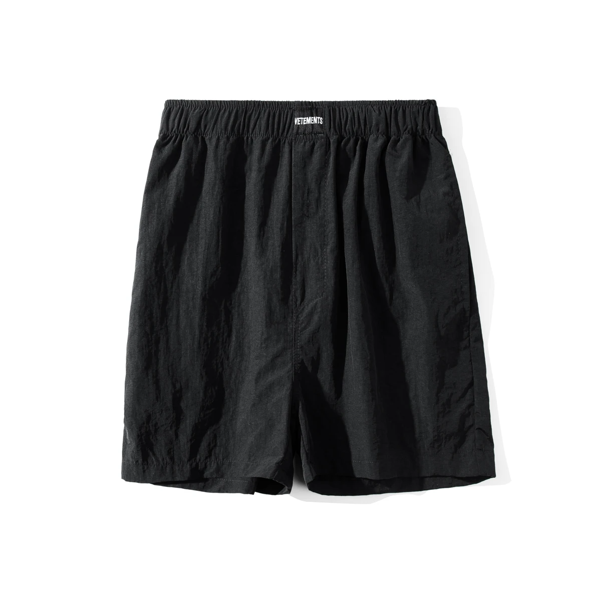 

19ss Vetements Shorts Men Women Cross Embroidery Streetwear Summer Beach Short Kanye West Vetements Shorts