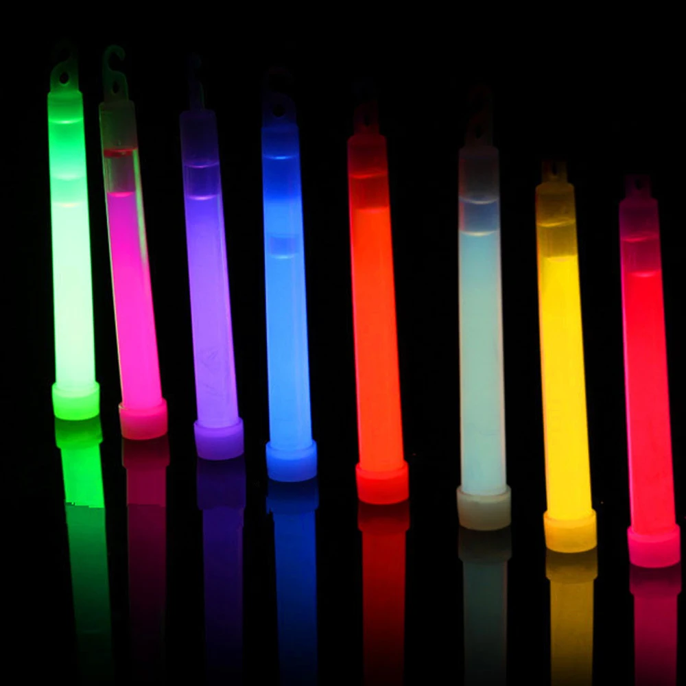 10pcs Military Survival Kit Glowing Stick Ultra Bright Emergency Light Sticks For Camping And Emergency Survival Earthquake