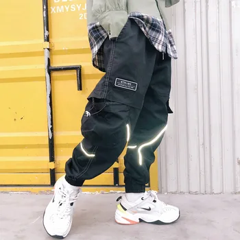 

Children's Clothing Boys' Reflective Bib Overall 2020 Autumn New Style Boys' Autumn Large Children's Trousers Boys' Trousers