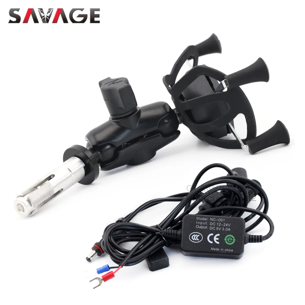 GPS-держатель для телефона зарядное устройство USB SUZUKI GSX1300R HAYABUSA 1999-2020 19 17 15 GSX 1300R