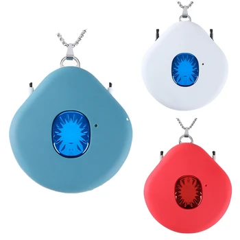 

Personal Wearable Air Purifier Necklace Mini Portable Air Freshner Ionizer Negative Ion Generator Low Noise