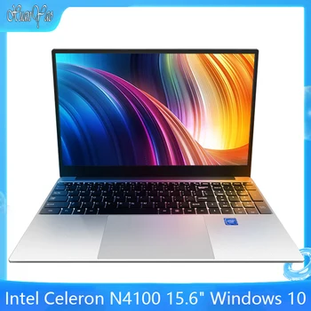 

XUANYAO Ultra Slim Laptops Portable Notebook Intel Celeron N4100 PC Computer 15.6 inch 1080P HD Screen Office Games Work Laptop