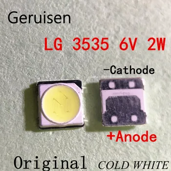 

10PCS FOR LCD TV repair LG led TV backlight strip lights with light-emitting diode 3535 SMD LED 3535 2W 6V 150LM Old Type