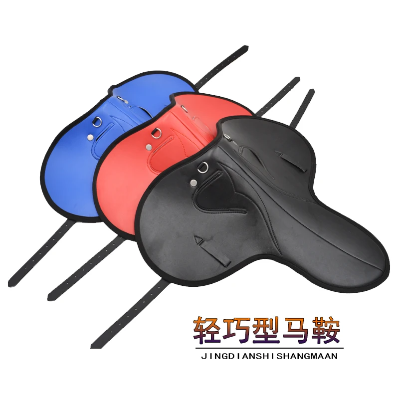 Harness Supplies Thickened Morning Exercise Saddle Speed Saddle Full Set Racing Equestrian Supplies Horse Pad