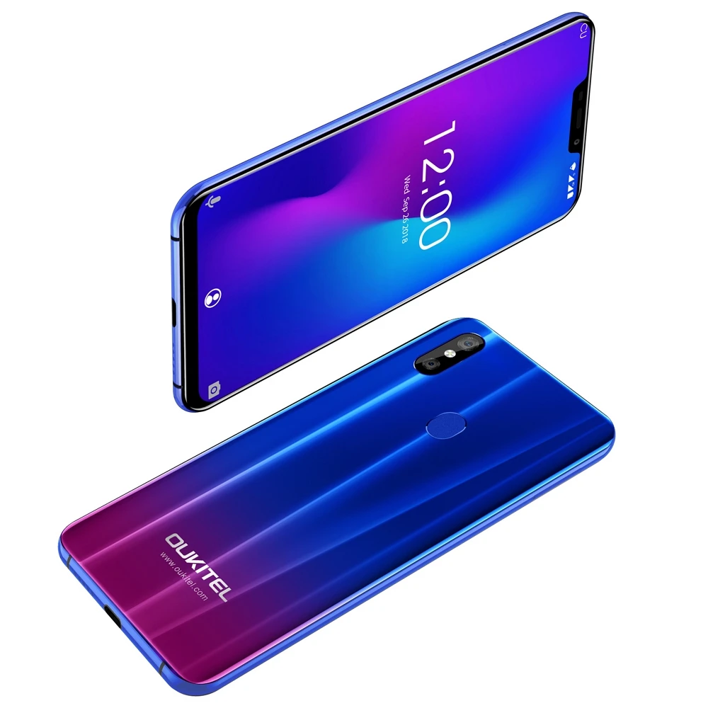 OUKITEL U23 4G смартфон 6,18 дюймов Android 8,1 MTK 6763T Восьмиядерный 2,0 ГГц 6 ГБ ОЗУ 64 Гб ПЗУ 16,0 Мп+ 2,0 МП 3500 мАч мобильный телефон