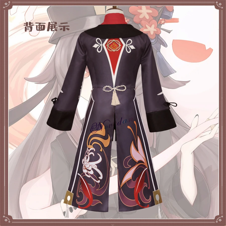 Anime Game Genshin Impact Hutao Cosplay Costume