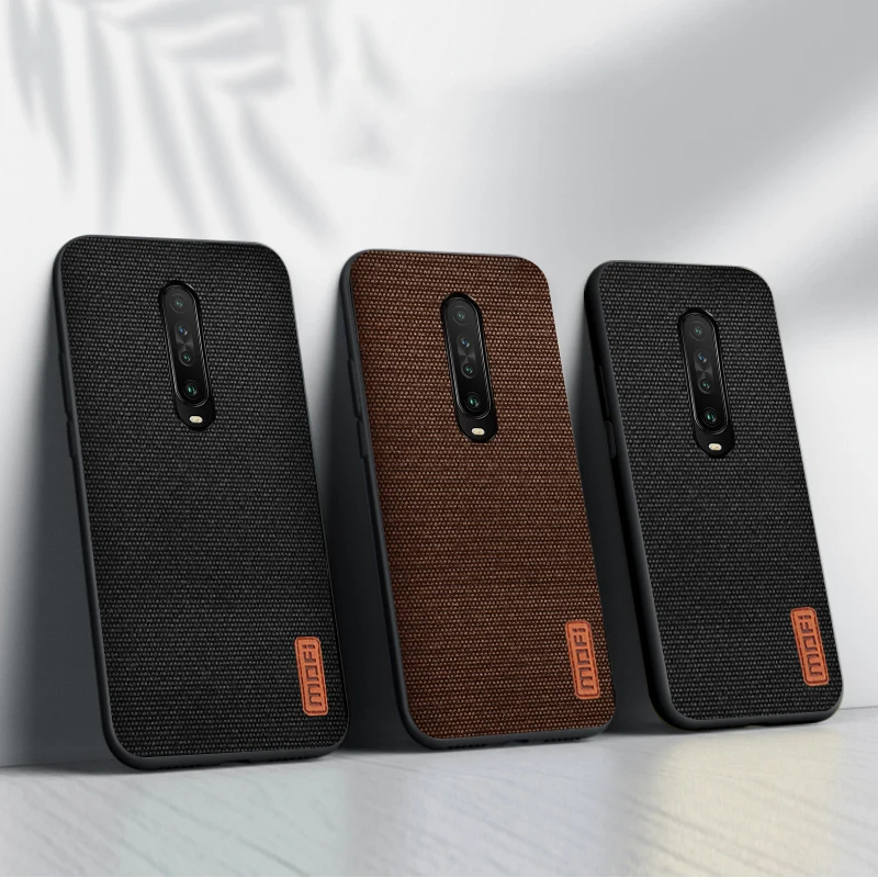 Для Xiaomi Redmi K30 5G чехол MOFi Redmi K30 Pro задняя крышка противоударный тканевый Силиконовый ТПУ корпус Роскошный чехол s