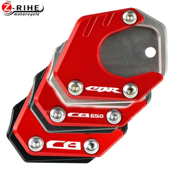 

Motorcycle Kickstand Plate Extension Pad Side Stand Enlarger FOR HONDA CBR650R CB650R CBR500R CB500F CB500X CB125R CB300R CB400X