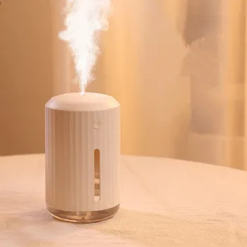 

320ML Ultrasonic Air Humidifier Candle Romantic Soft Light USB Essential Oil Diffuser Car Purifier Aroma Anion Mist Maker