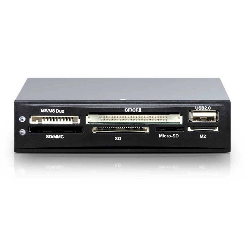 USB 2 0 кардридер Hub 3 5 передняя панель TF Flash MiniSD слот карты Micro SD MMC MS CF XD