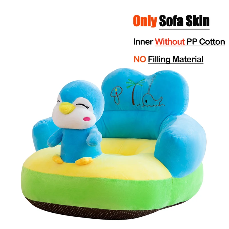 Чехол для детского дивана, плюшевое кресло для обучения сидению, удобное гнездо для малыша, моющееся, без наполнителя, колыбель для дивана - Цвет: Cover 29