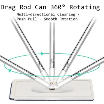 

Spray Magic Automatic Spin Mop Avoid Hand Washing Ultrafine Fiber Cleaning Cloth Home Kitchen Wooden Floor Lazy Fellow Mop