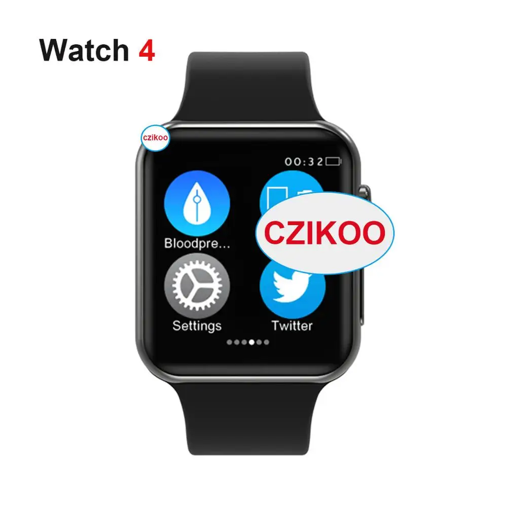 

SmartWatch Series 4 Bluetooth Smart Watch case for Apple ios iphone 6 7 8 X & Android Phone relogio bluetooth with Heart Rate