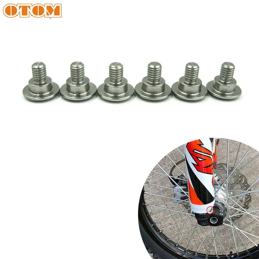 OTOM передняя вилка защитный болт винт для HONDA CR125 CRF250R CRF250X CRF450R CRF450X CRF450RX
