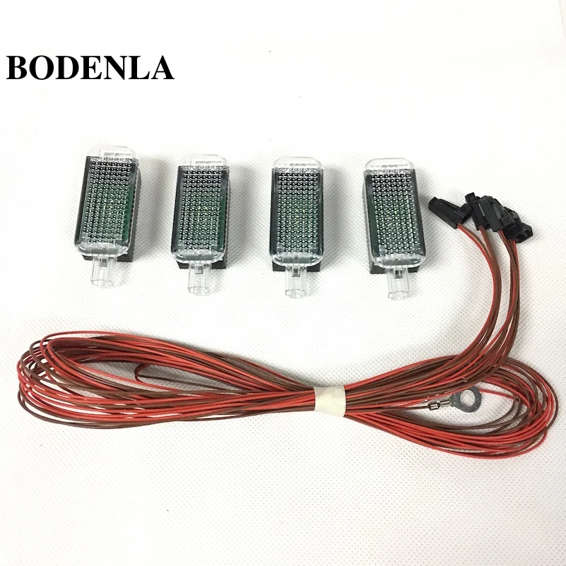 Светодиодная подсветка BODENLA Footwell для VW Golf 5 6 Jetta MK5 MK6 Tiguan Passat B6 B7 CC Skoda Octavia Seat Leon|led