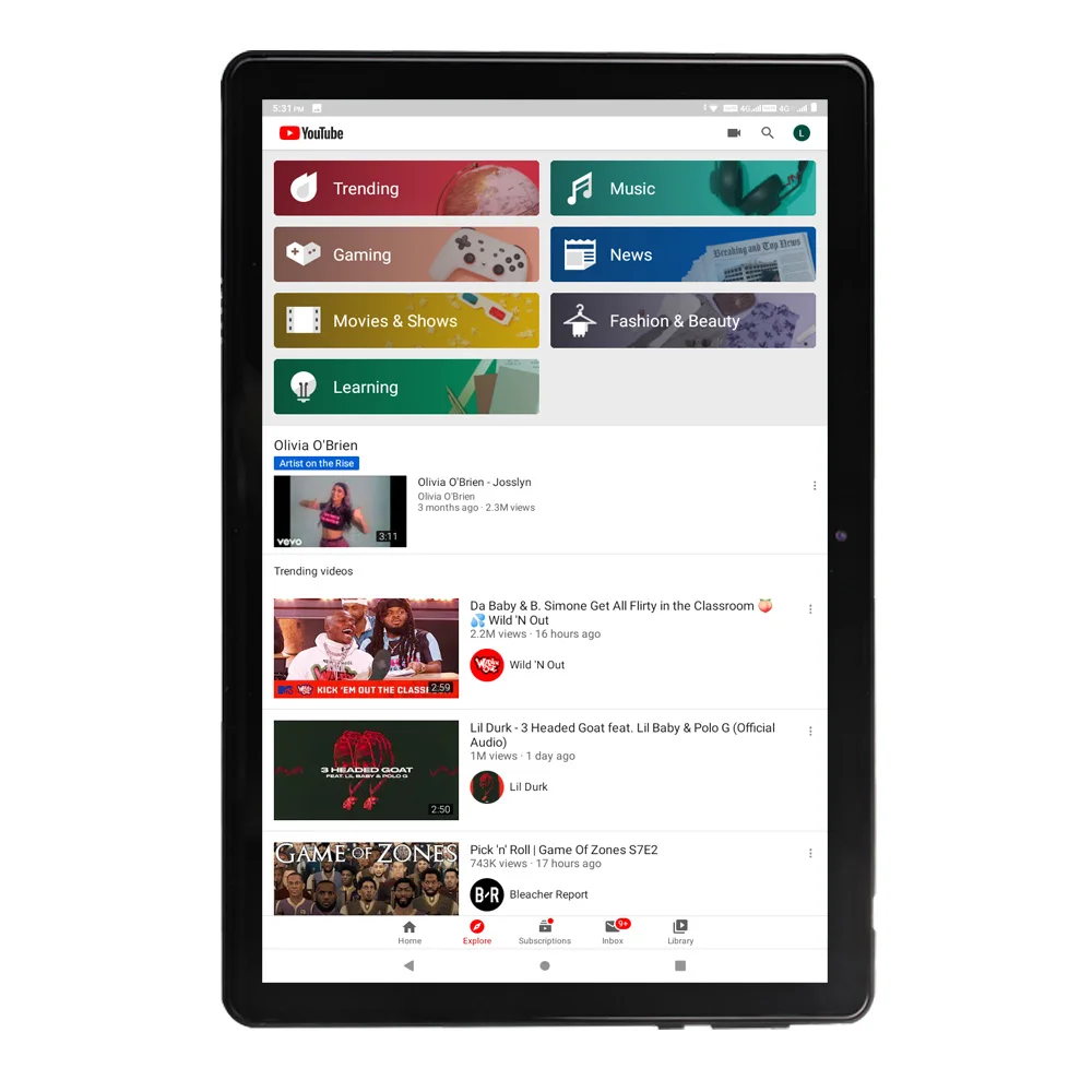 10.1 Inch Android 10.0 Tablet - Octa Core, 4GB RAM, 64GB ROM, Google Play, WiFi, Bluetooth, GPS, 4G LTE Description Image.This Product Can Be Found With The Tag Names Computer Office, Tablet pc, Tablets
