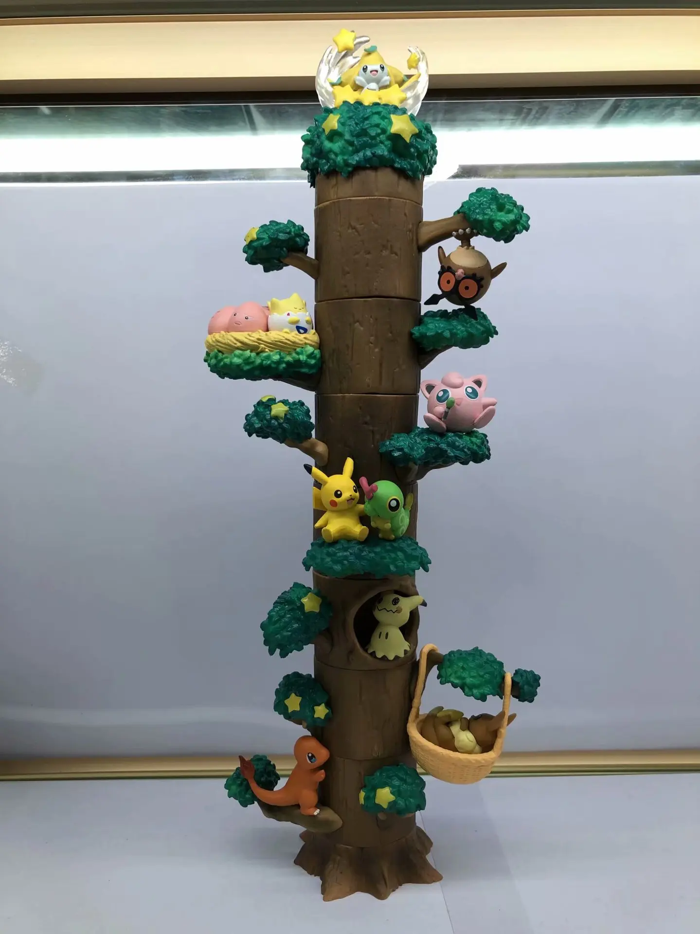

8-Pet Elf Stump 2 Generation Forest Night Series Capsule Toy Garage Kit Doll Ornaments