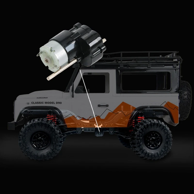 M 1/12 2.4G 4WD RTR Crawler RC Car For Land Rover 70 Anniversary Edition Vehicle Toy Model Outdoor Toys Kids VS MN90 MN91, Gr