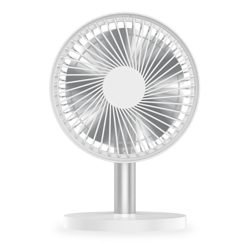 Rechargeable Desk Fan Portable Ultra-Quiet Creative Electric USB Fans Silent Mini Desktop For Home | Бытовая техника