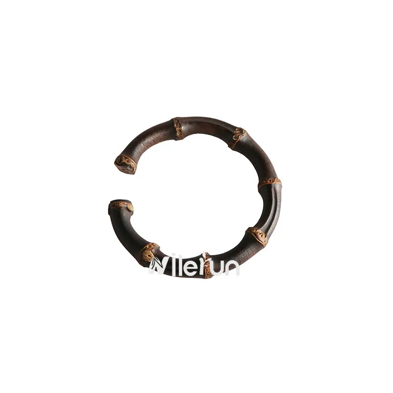 

Health care purple bamboo root whip open Bracelet bamboo rattan grass bamboo bracelet bracelet