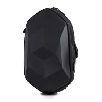 

Cycling Chest Bag Multi-functional One-shoulder Bags Waterproof Zipper Bag Unisex Hardshell Pack Chest Bag Sling Bags