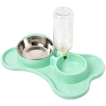 

Automatic Pet Feeder Water Dispenser Cat Dog Drinking Bowl Dogs Feeder Dish Cat Feeding Watering Supplies Pet Drinkers Cat Dog