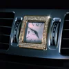Autocollants de couverture en diamant pour Mercedes Benz classe E CLS, W212, W218, accessoires de voiture, commande centrale, pour horloge, Table de montre, anneau de montre ► Photo 2/6