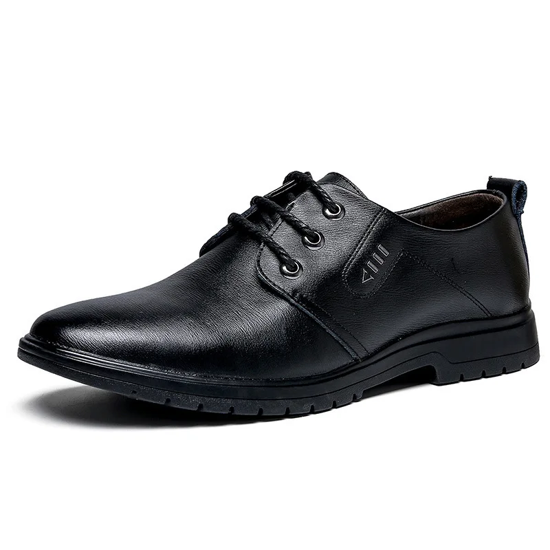 2021 New Spring Autumn Mens Leather 