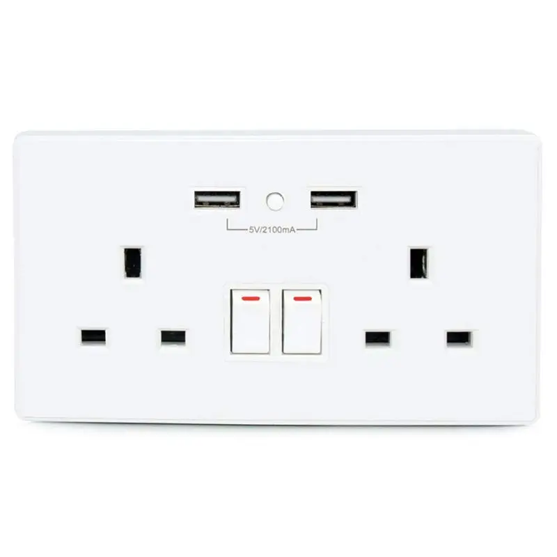2.1A USB зарядное устройство Wi-Fi настенная розетка умный переключатель розетка разъем совместим с Amazon Alexa Echo и Google Assistant IFTTT, без концентратора R