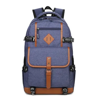 

2019 New Backpack Men'S Junior High School Student Bag Casual Outdoor Travel Backpack Oxford Cloth Computer Bag