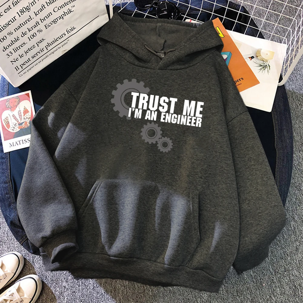 Мужской свитшот Trust Me Я инженер повседневный креативный спортивный костюм 2021