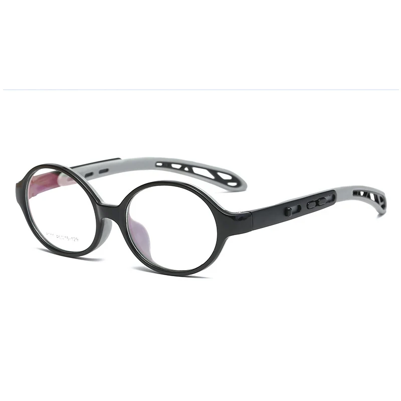 Детские оптические очки рамка Гибкая оправа для детских очков TR90 Дети небьющиеся очки безопасное освещение мальчики девочки