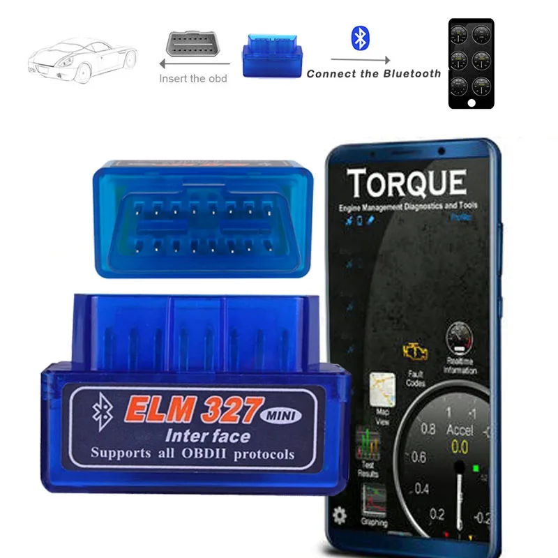 2019 ELM327 Bluetooth V1.5 OBD2 автомобильный диагностический инструмент для Kia Rio K2 K3 5 Sportage Ceed