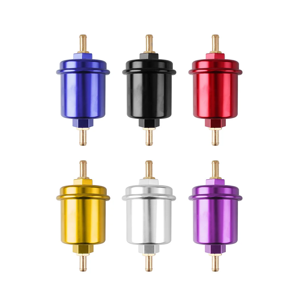 Universal Aluminum High Flow Performance Fuel Filter Washable Filter RS-OFI013 fuel filter fuel filter water separator