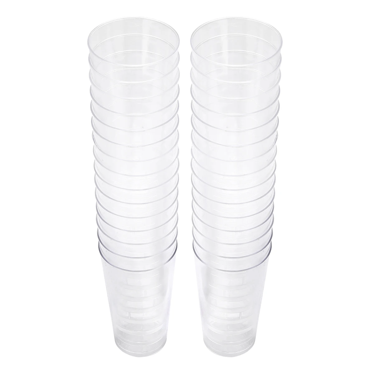 50pcs 30z Disposable Dessert Drink Shooter Cups Jelly Salad Mousse Container