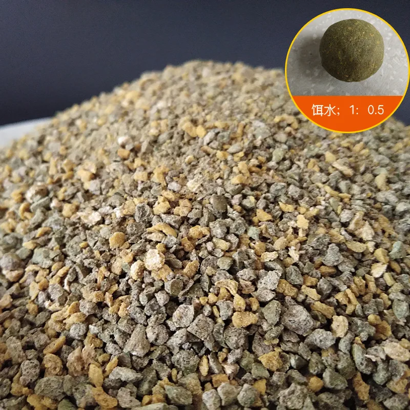 

Black Carp Bait Poly Black Additive Large Pieces Conch Meat Secret Recipe Designed to Catch Black Pit Black Grass Carp Snail Gra