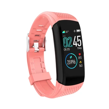 

C8 Blood Pressure Heart Rate Calories Monitor USB Charging Smart Band Call Vibration Sports Fitness Bracelet Remind Wristband