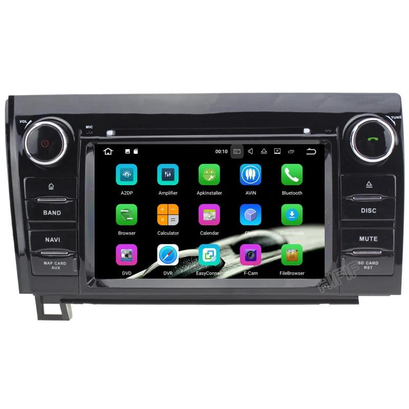 Top IPS 7 Inch 6 Core Android 9.0 4G RAM 64G ROM 2din car dvd GPS player For Toyota Tundra Sequoia Stereo Radio camera DVR RDS BT 1