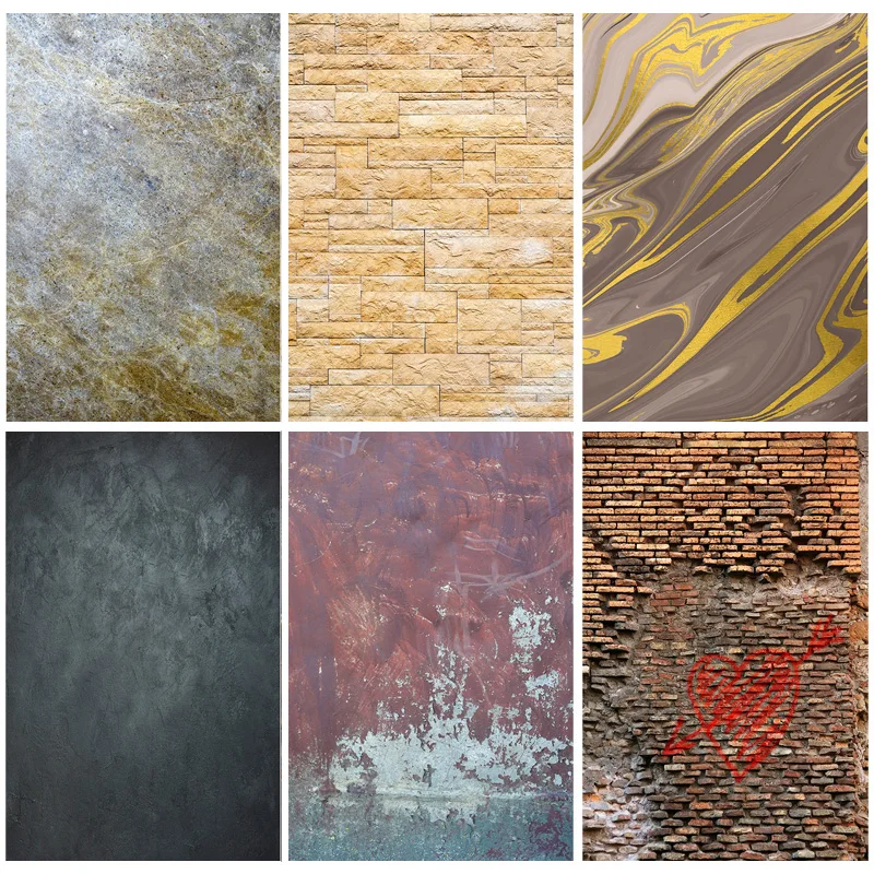 

SHENGYONGBAO Vinyl Custom Colorful Painted Photography Backdrops Props Vintage Theme Photo Studio Background 201022LSN-02