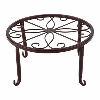 

European Style Flower Pot Rack Metal Design Bonsai Potted Plant Stand Household Sitting Room Balcony Flowerpot Shelf