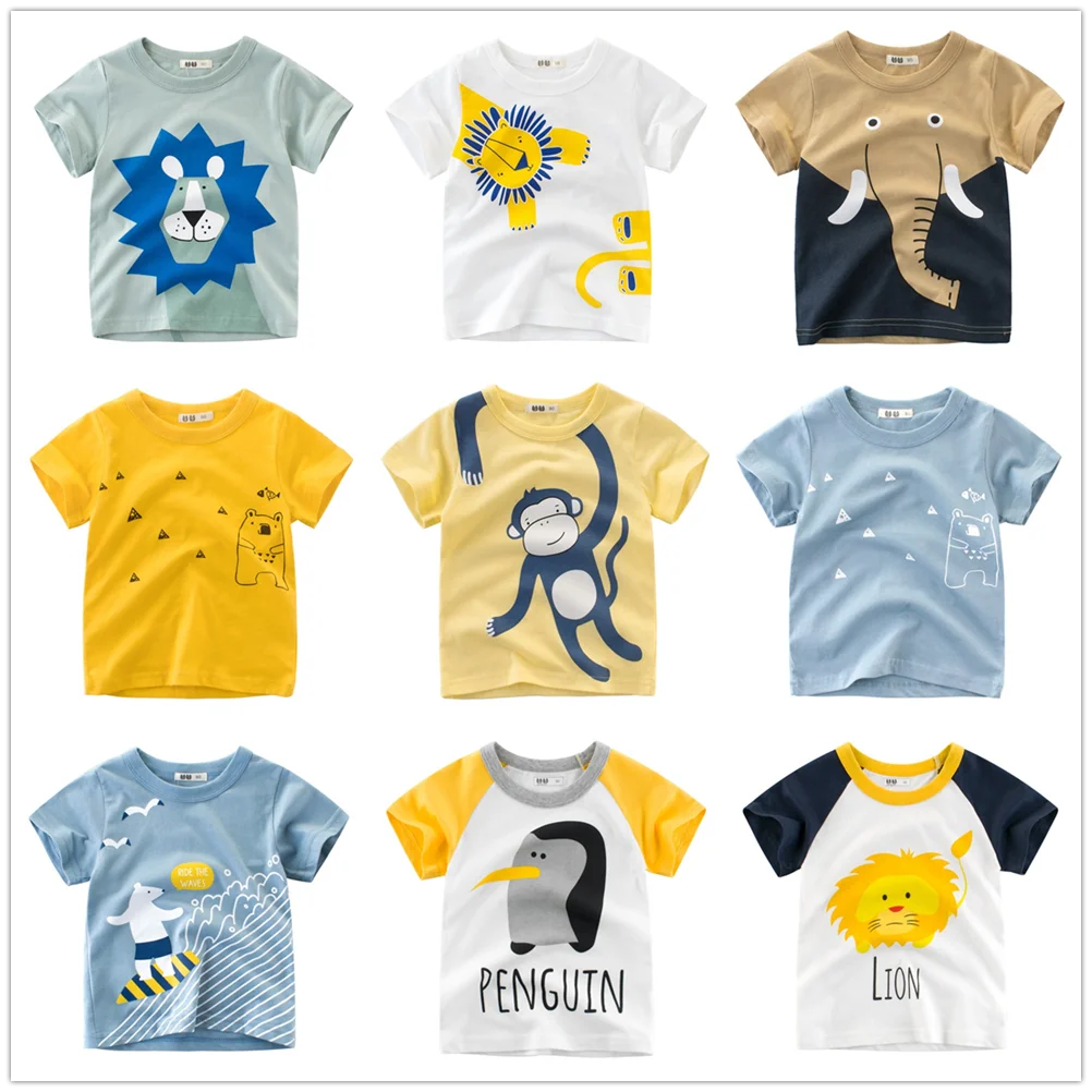 Kids Cotton T-Shirts for Summer