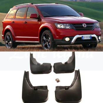 

Set Molded Car Mud Flaps For Dodge Journey Fiat Freemont Mudflaps Splash Guards Mud Flap Mudguards 2011 2012 2013 2014 2015 2016