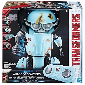 

Original Hasbro Transformers Movie 5 RC Light Music Sqweeks Remote Control Car Model Toy Action Figure Collection Children Gift