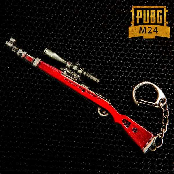 Vicney популярная игра PUBG игрок брелок джедай пистолет выживания для мужчин крутой брелок бойфренда модный подарок AK47 брелок csgo - Цвет: 11