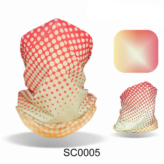 2021Multifunctional Cycling Outdoor Sport Magic Scarf Men Women Camping Hiking Scarves Sun Protection Bandana Neck Gaiters scarf Sc0005